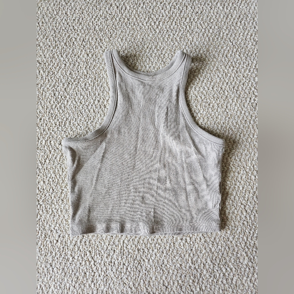 H&M Beige Crop Tank